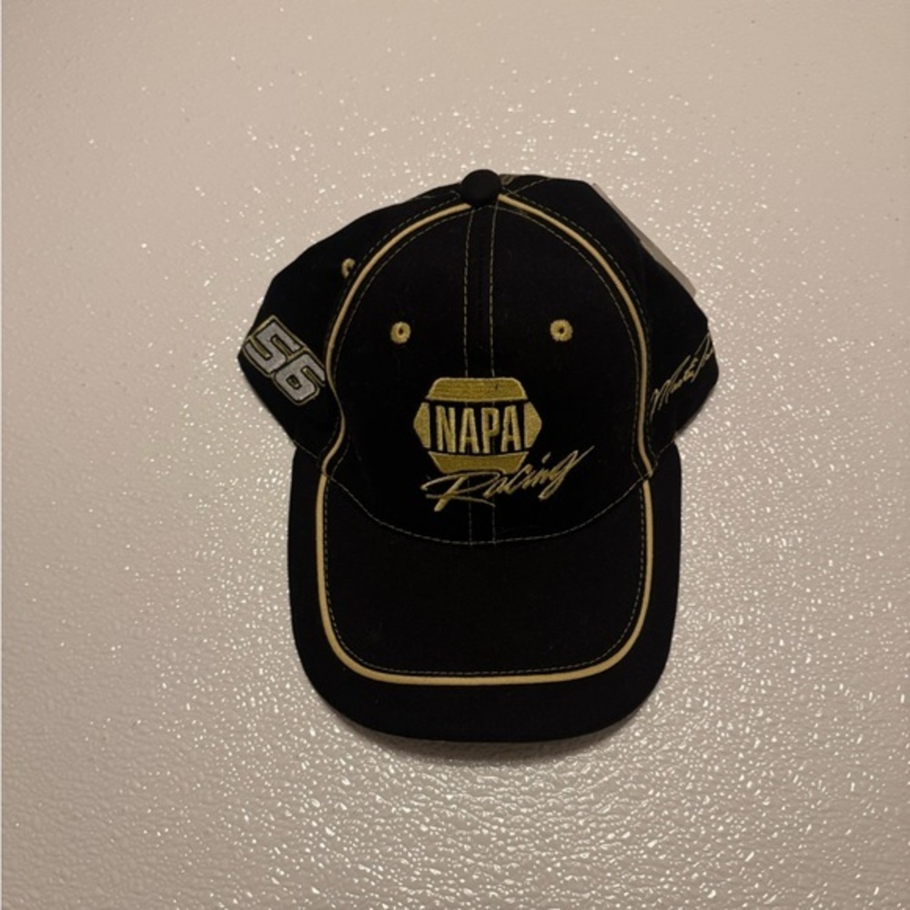 Napa Racing NWT #56 Martin Truex Jr. Black w/Camouflage Print Hat